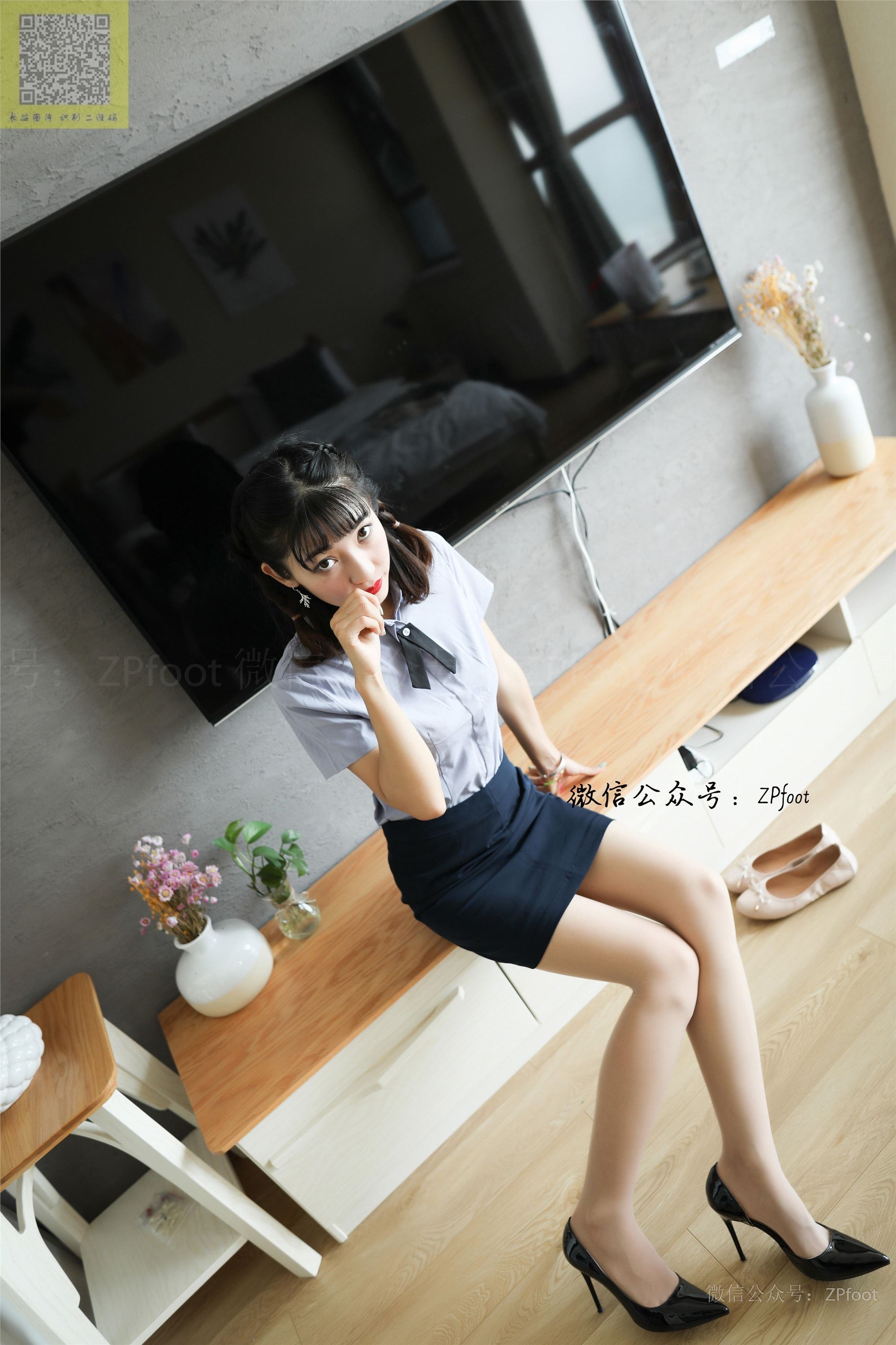 ISS山茶摄影 026 小雪丝袜正装